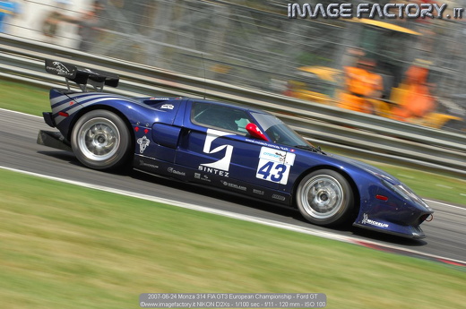 2007-06-24 Monza 314 FIA GT3 European Championship - Ford GT
